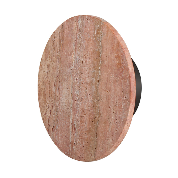 Discus - LED Outdoor Wall Sconce in Rosso Laterite / Gunmetal by ET2 Lighting