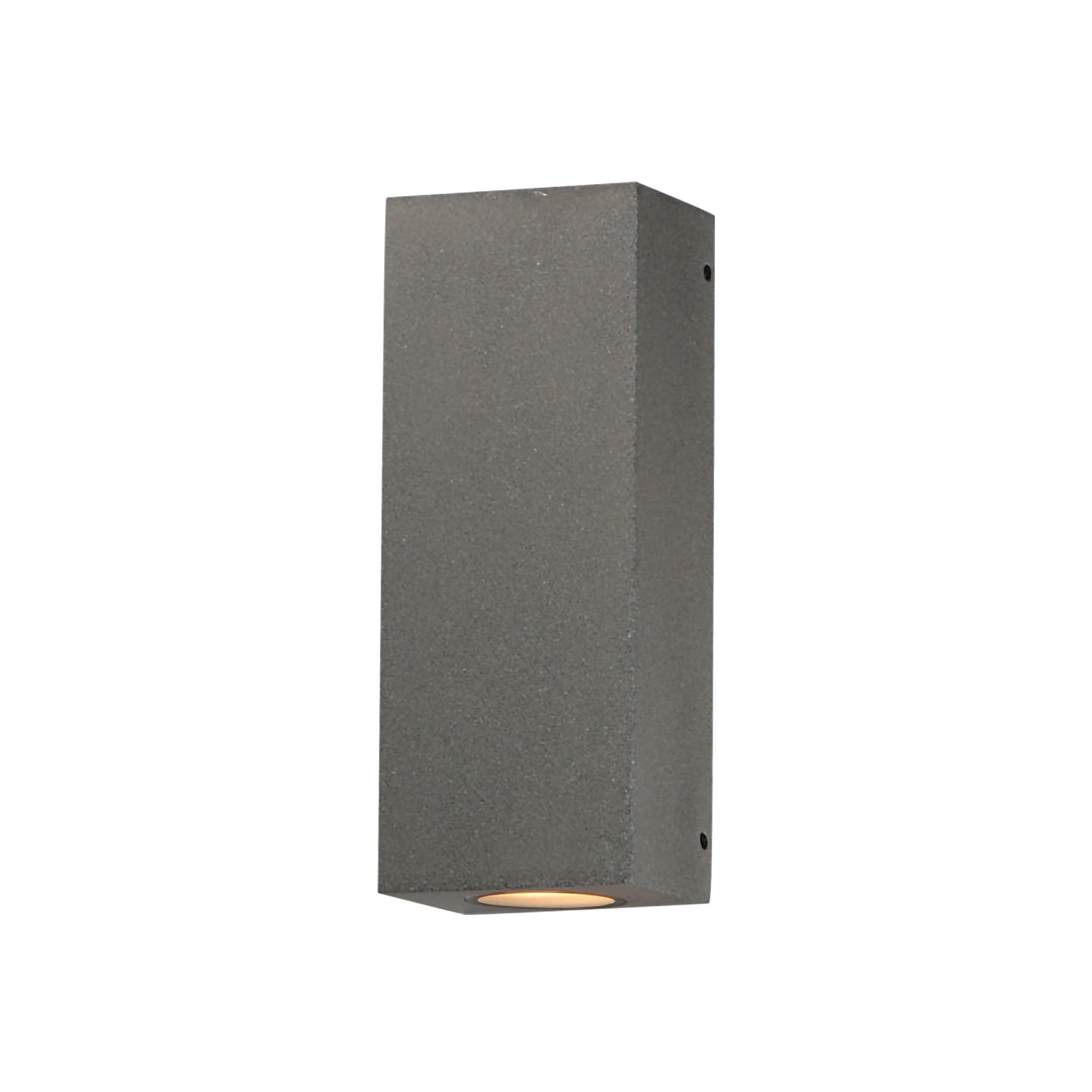 Pilar - 2-Light LED Outdoor Wall Sconce in Greystone by ET2 Lighting