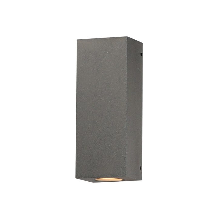 Pilar - 2-Light LED Outdoor Wall Sconce in Greystone by ET2 Lighting