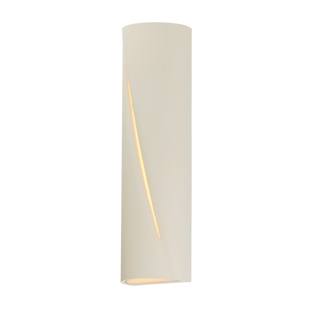 Puff - LED Outdoor Wall Sconce in Chalky White by ET2 Lighting