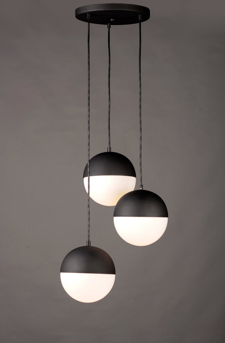 Half Moon - 3 Light LED Pendant