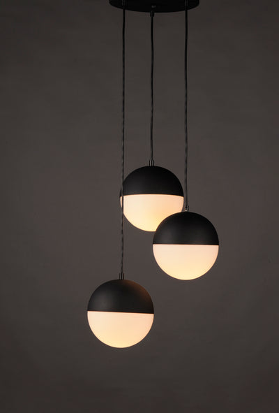 Half Moon - 3 Light LED Pendant