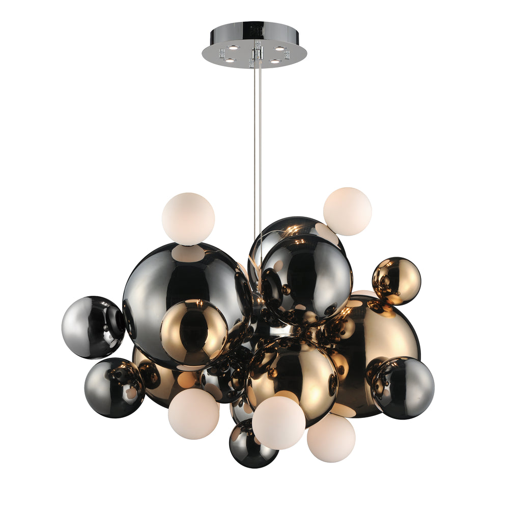 Stormy - LED Pendant in Multi-Plated by ET2 Lighting