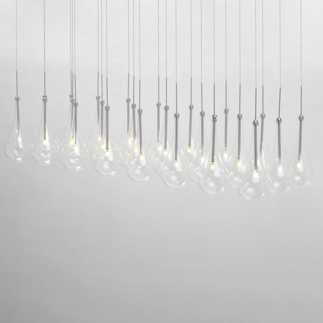 Larmes - Multiple Light Linear Pendant by ET2 Lighting - view 13