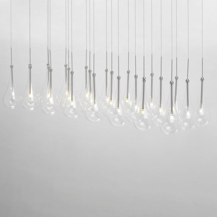 Larmes - Multiple Light Linear Pendant by ET2 Lighting - view 13