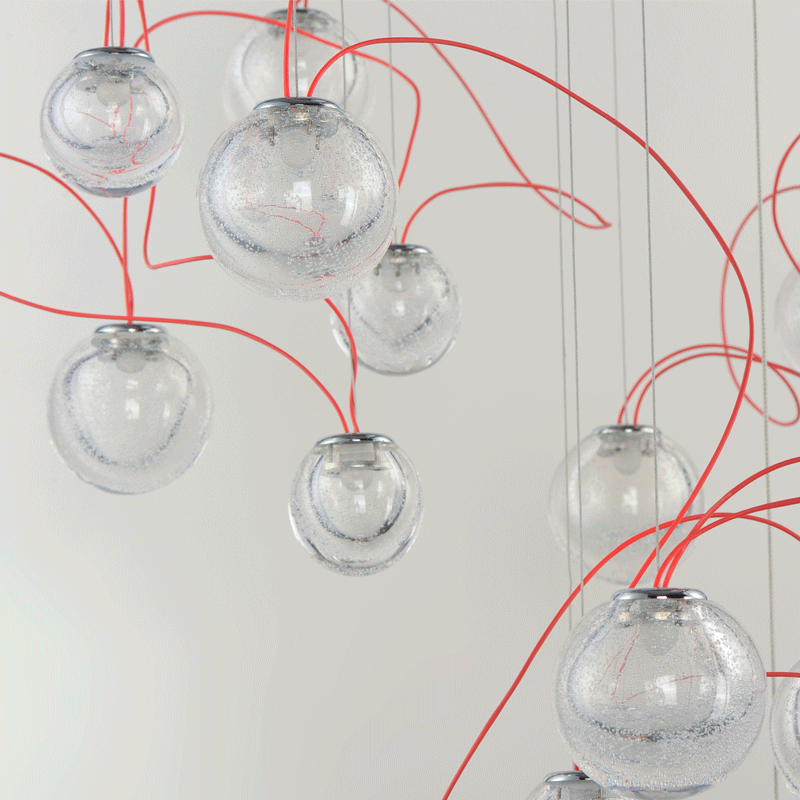 Bobble - Multiple Light LED Pendant