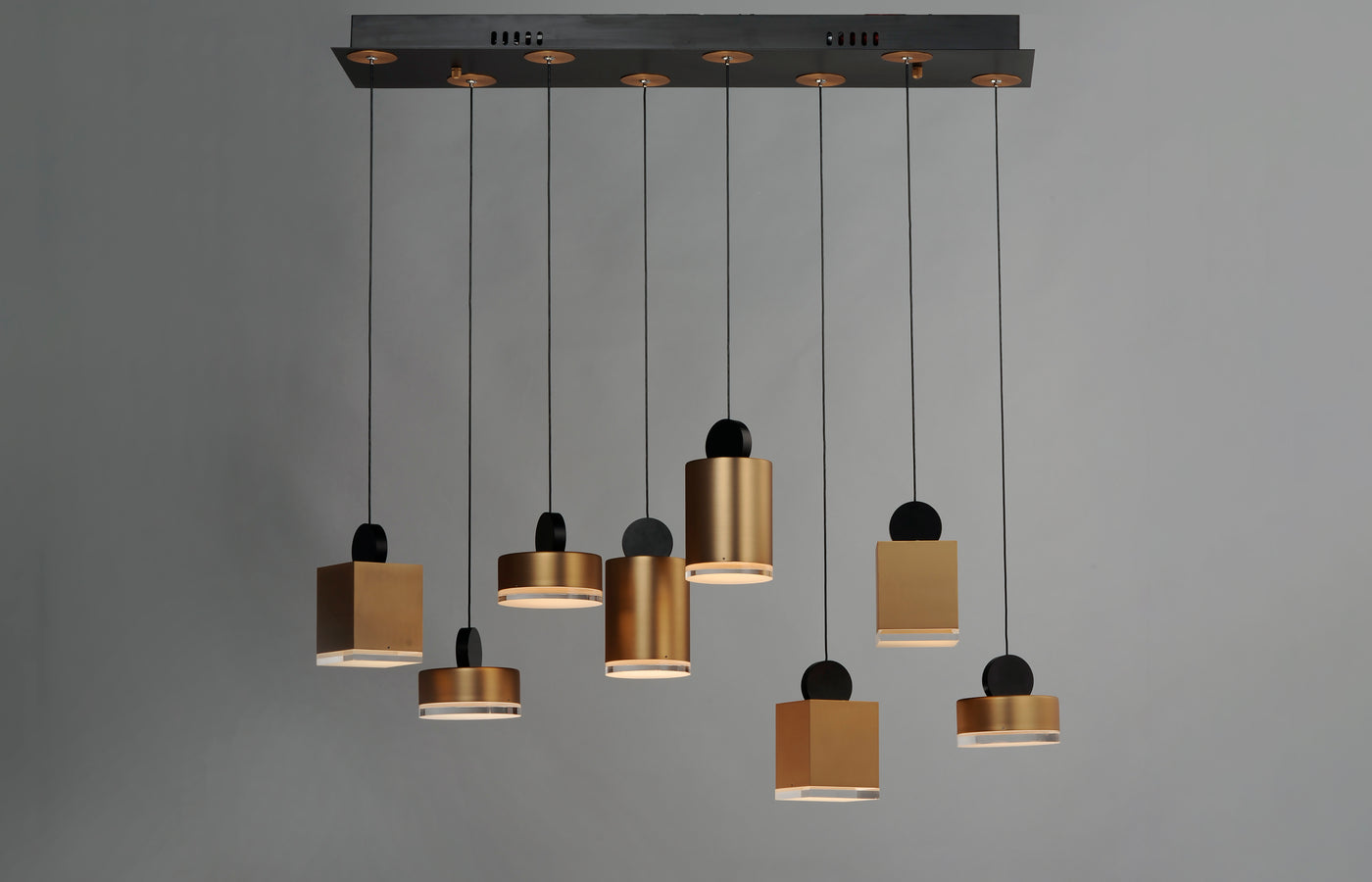 Nob - 8 Light LED Linear Pendant