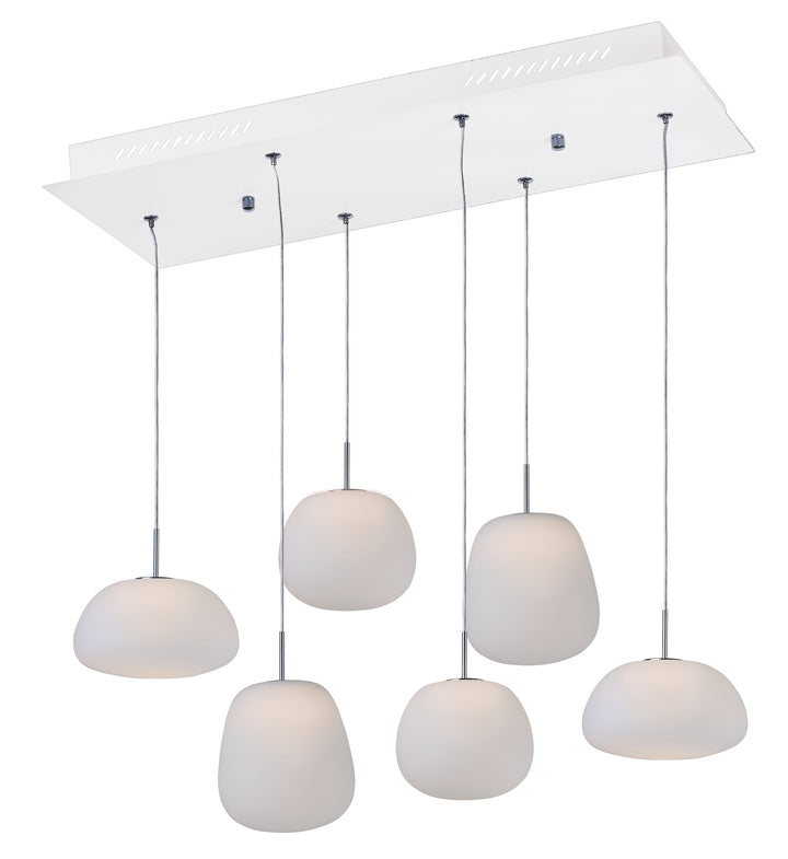 Puffs - 6 Light LED Linear Pendant