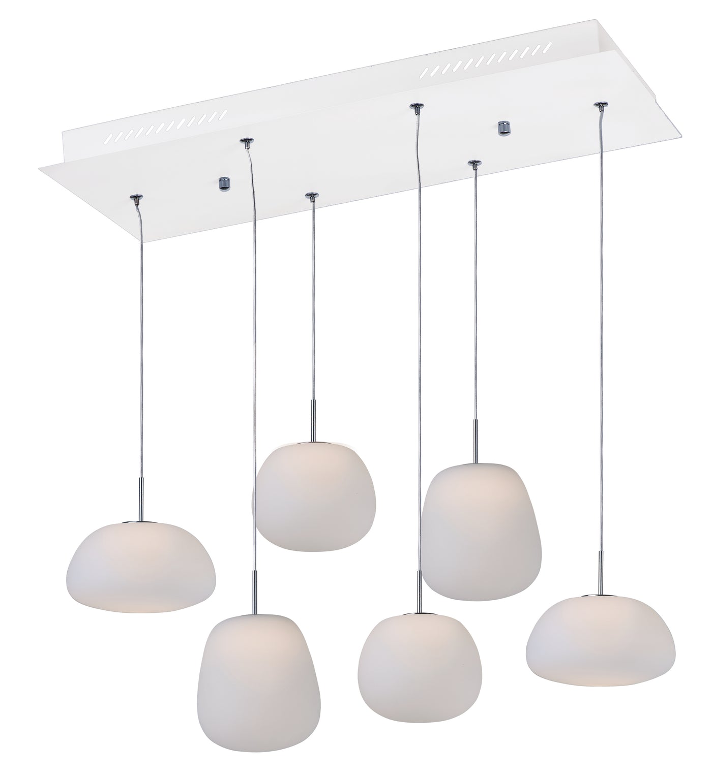 Puffs - 6 Light LED Linear Pendant