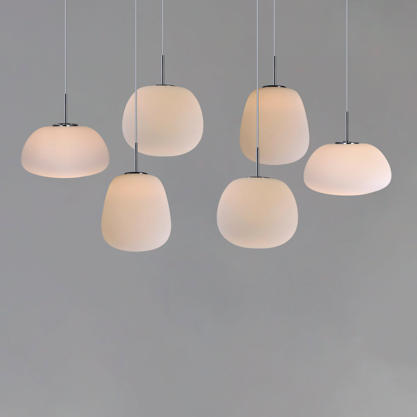 Puffs - 6 Light LED Linear Pendant