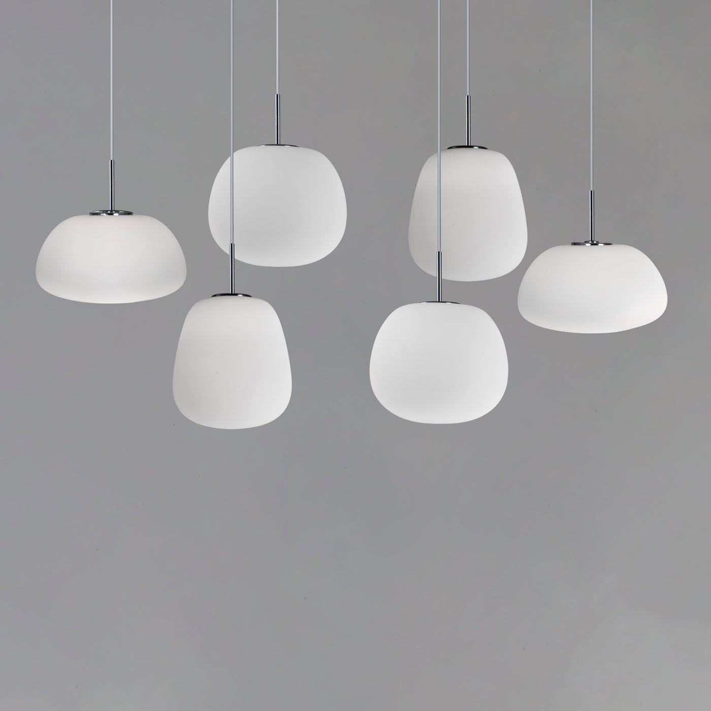 Puffs - 6 Light LED Linear Pendant