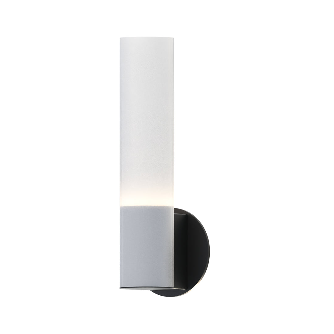 Highball - LED Wall Sconce in Frosted Black by ET2 Lighting