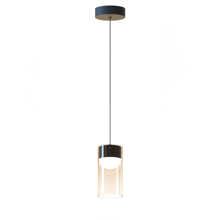 Highball - LED Pendant in Amber by ET2 Lighting