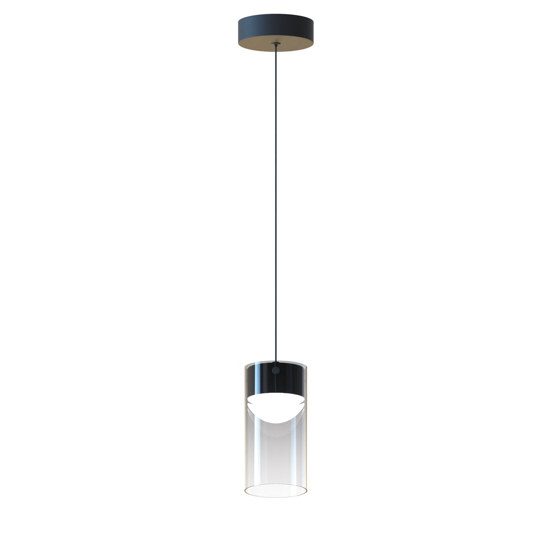 Highball - LED Pendant in Smoke by ET2 Lighting