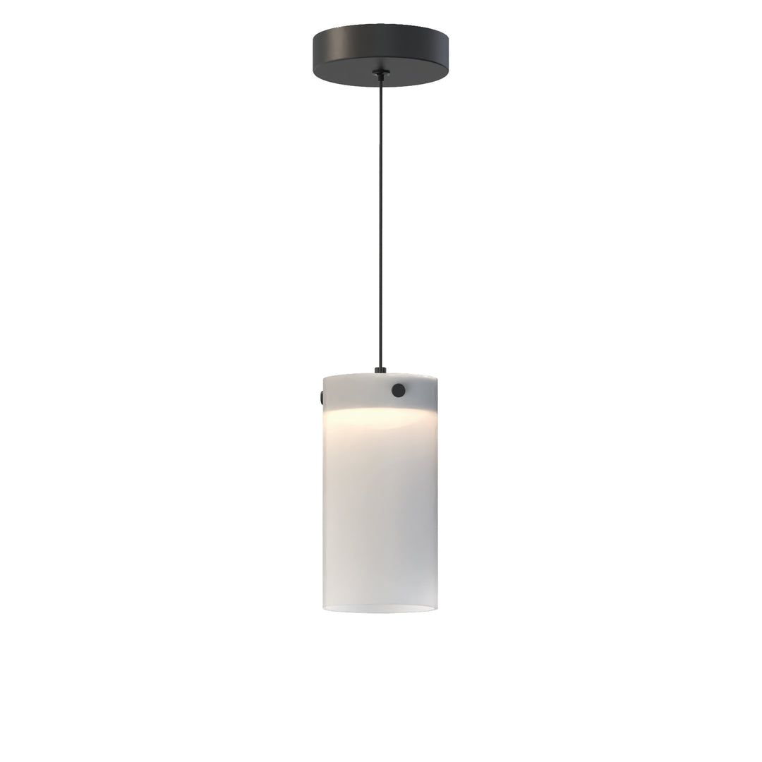 Highball - LED Pendant in Frosted Black by ET2 Lighting