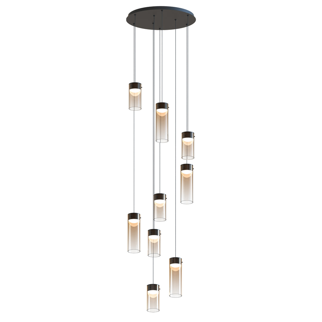 Highball - LED Pendant in Amber by ET2 Lighting