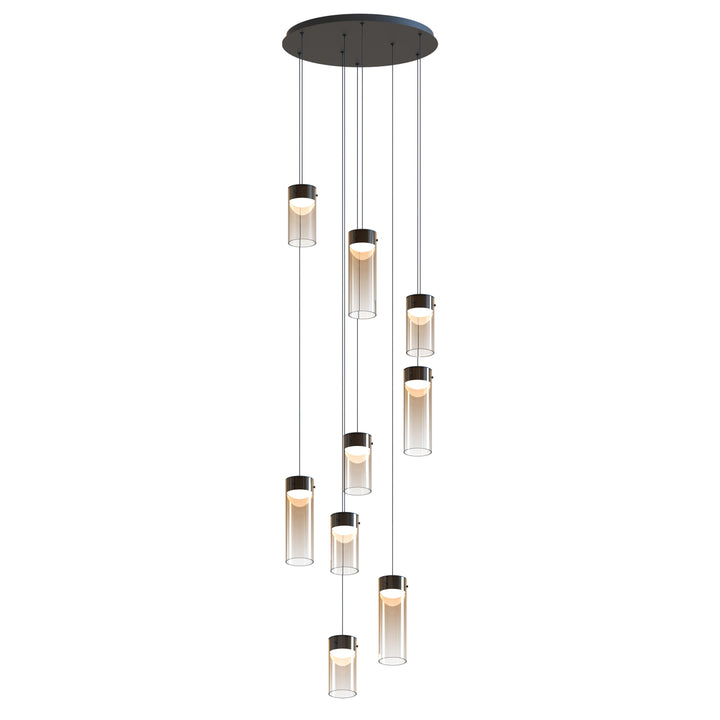 Highball - LED Pendant in Amber by ET2 Lighting