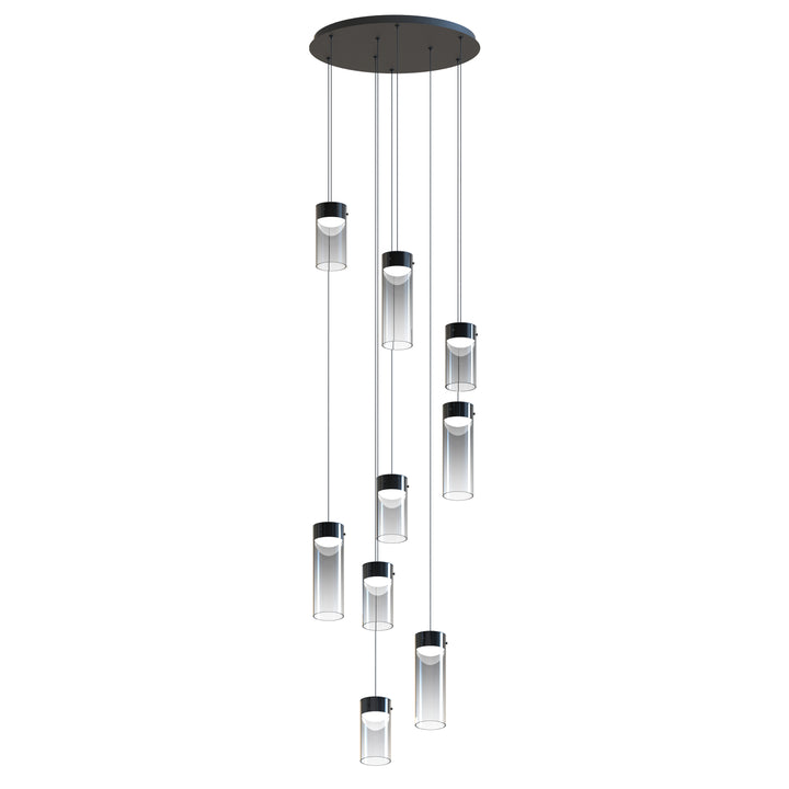 Highball - LED Pendant in Smoke by ET2 Lighting