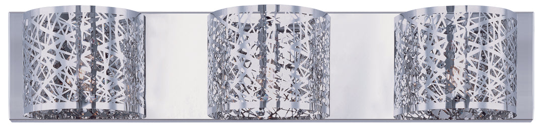 Inca - 3-Light Wall Mount in Polished Chrome by ET2 Lighting