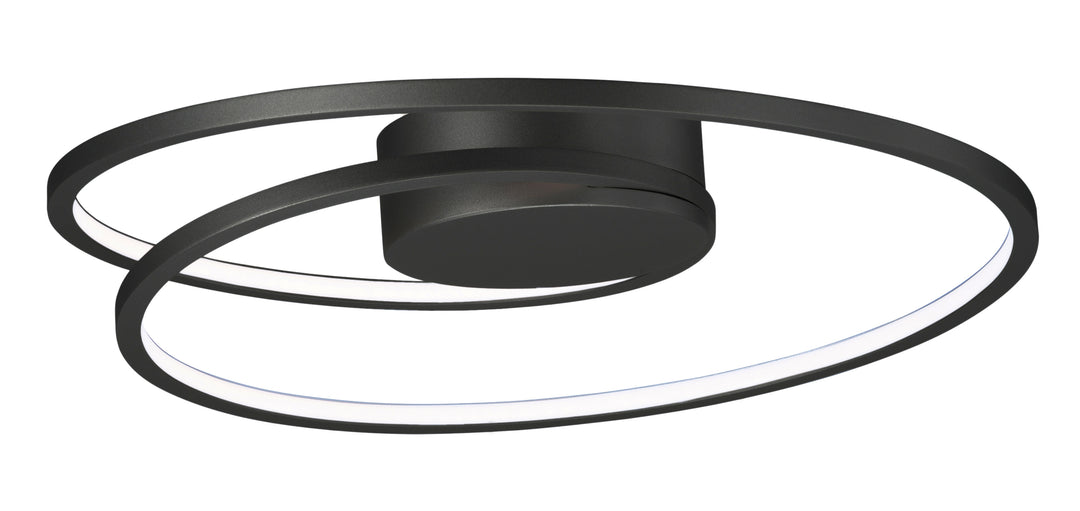 Cycle - LED Flush Mount in Black by ET2 Lighting