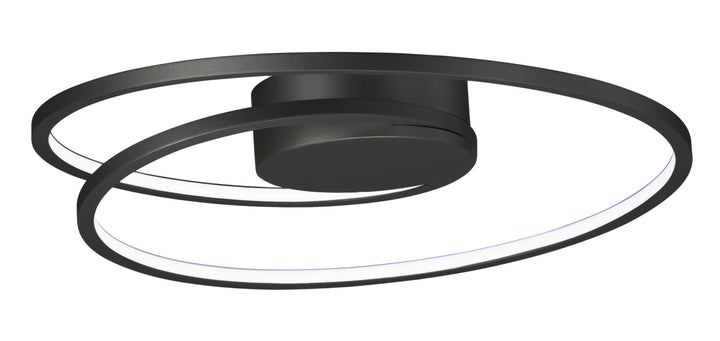 Cycle - LED Flush Mount in Black by ET2 Lighting