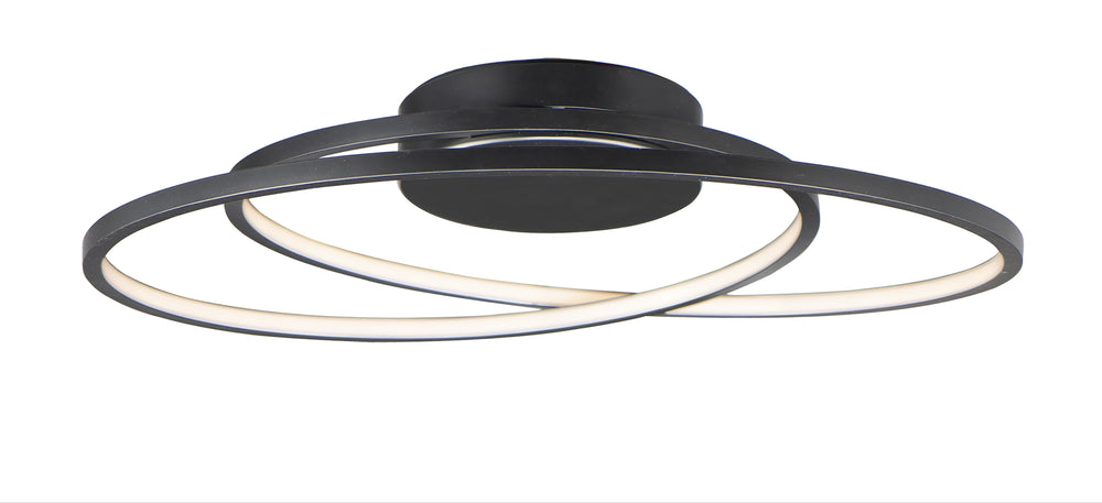 Cycle - LED Flush Mount in Black by ET2 Lighting