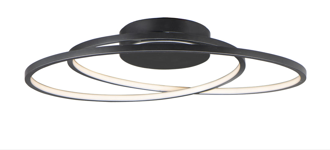 Cycle - LED Flush Mount in Black by ET2 Lighting