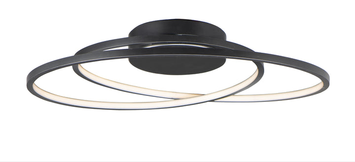 Cycle - LED Flush Mount in Black by ET2 Lighting
