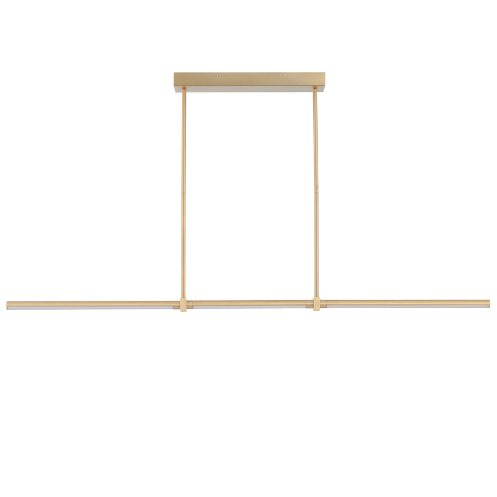 Dorian - 60" Linear LED Pendant in Gold by ET2 Lighting