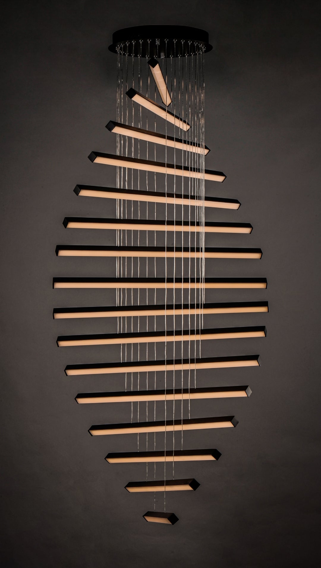 Hover - 16 Light LED Chandelier