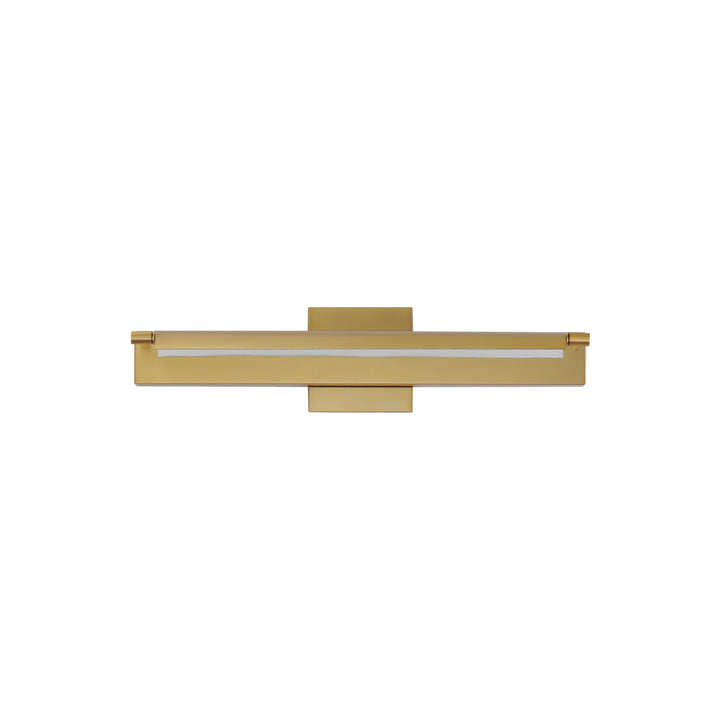 Bookkeeper - LED Picture Light in Natural Aged Brass by ET2 Lighting