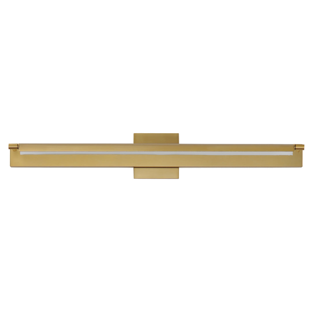 Bookkeeper - LED Picture Light in Natural Aged Brass by ET2 Lighting