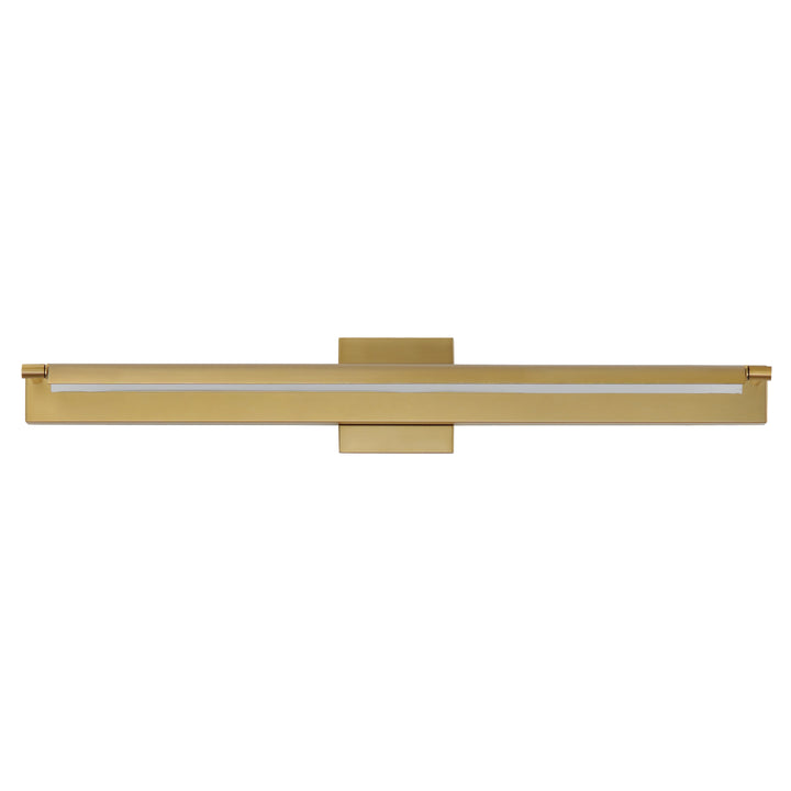Bookkeeper - LED Picture Light in Natural Aged Brass by ET2 Lighting