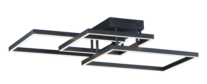 Traverse - LED Flush/Wall Mount in Black by ET2 Lighting