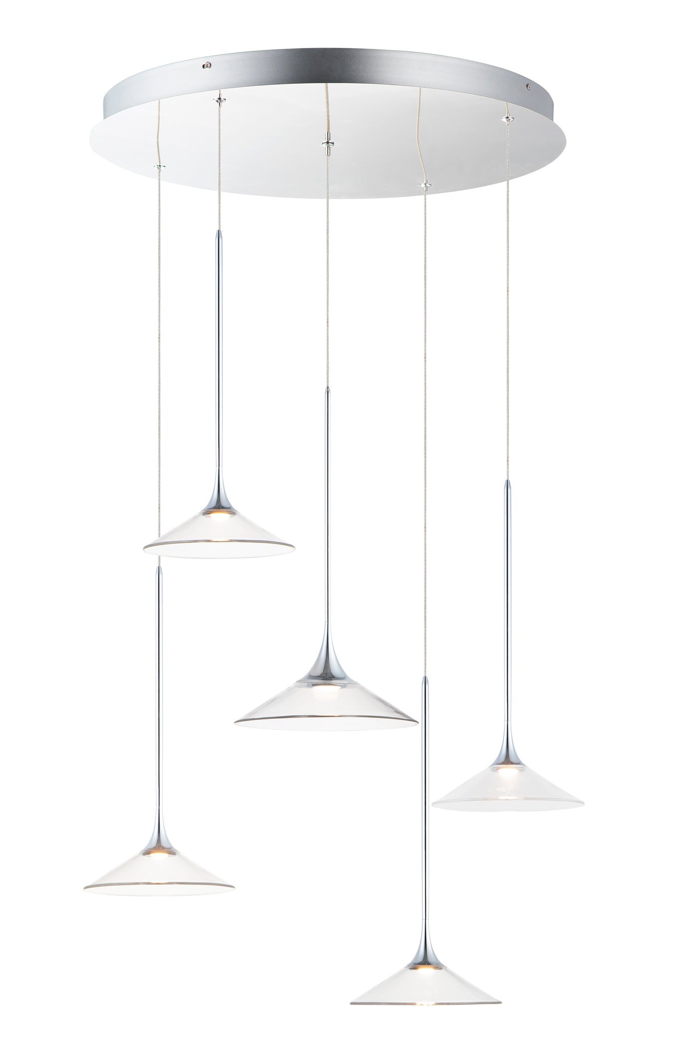 Cono - LED 5 Light Pendant