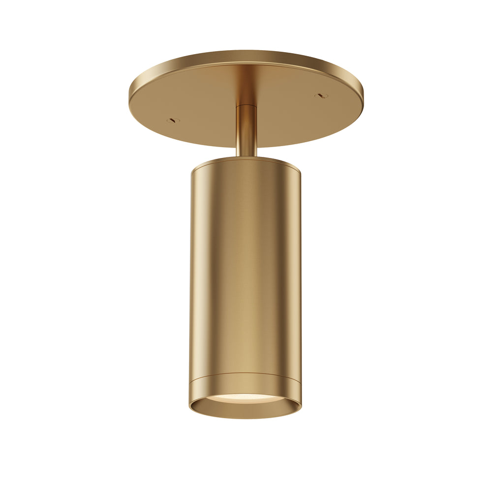 Pullman - Retractable Spot Light in Natural Aged Brass by ET2 Lighting