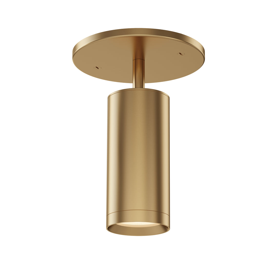 Pullman - Retractable Spot Light in Natural Aged Brass by ET2 Lighting