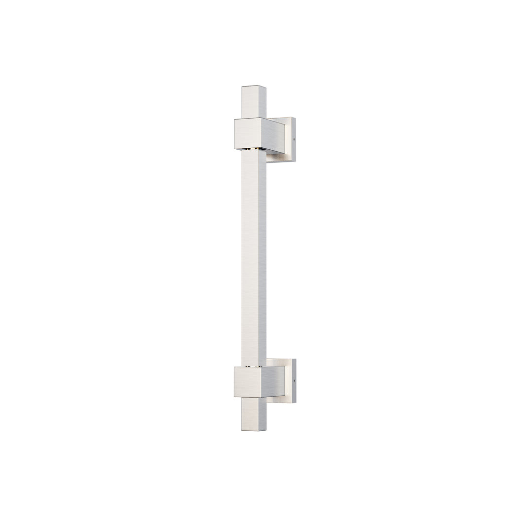 Cubist - Square LED Wall Sconce in Satin Nickel by ET2 Lighting