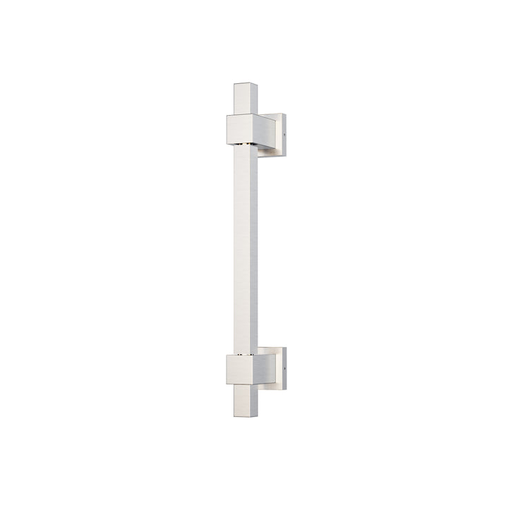 Cubist - Square LED Wall Sconce in Satin Nickel by ET2 Lighting