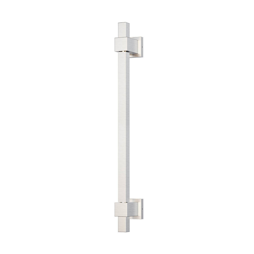 Cubist - Square LED Wall Sconce in Satin Nickel by ET2 Lighting