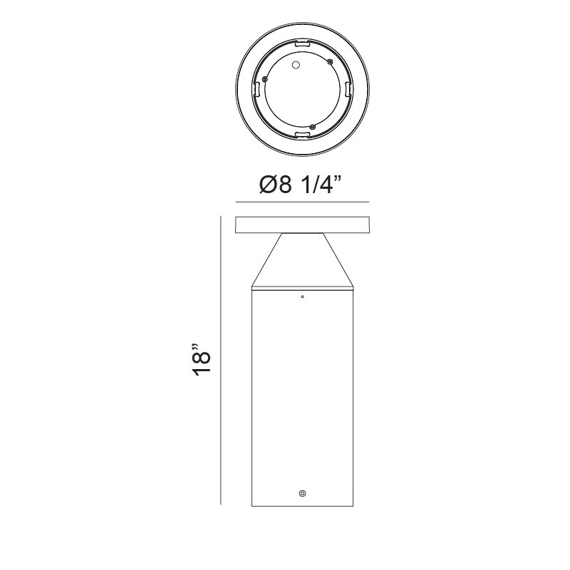 Cremini - LED 1 Light Outdoor Wall Light