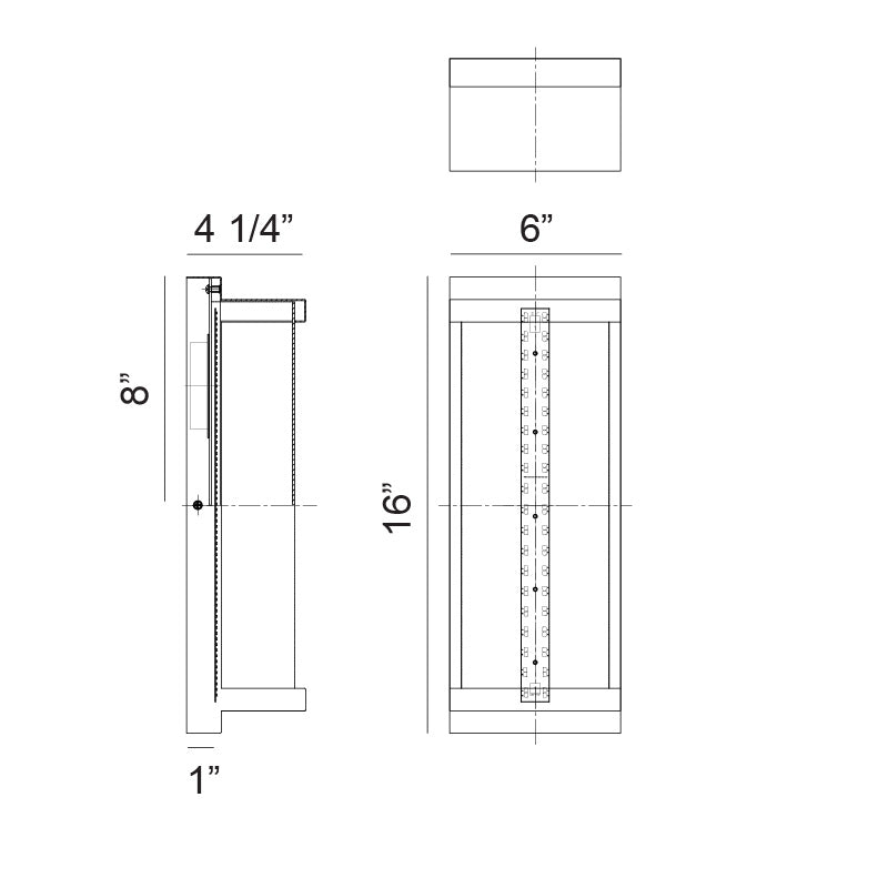 Luce - LED 1 Light Outdoor Wall Light