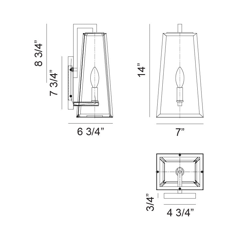 Aviv - Outdoor Wall Light