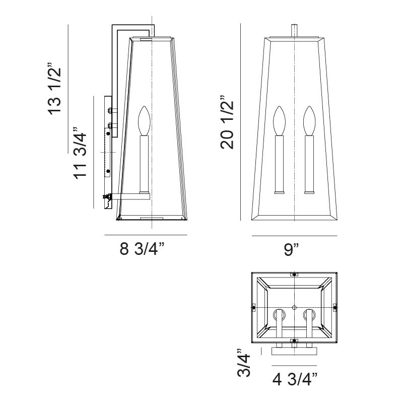 Aviv - Outdoor Wall Light