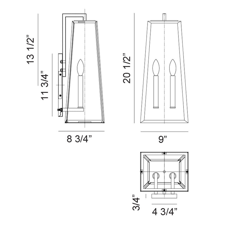 Aviv - Outdoor Wall Light