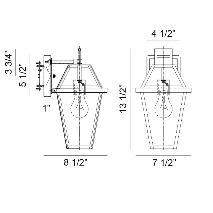 Layla - Outdoor Wall Light