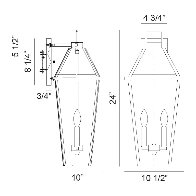 Layla - Outdoor Wall Light