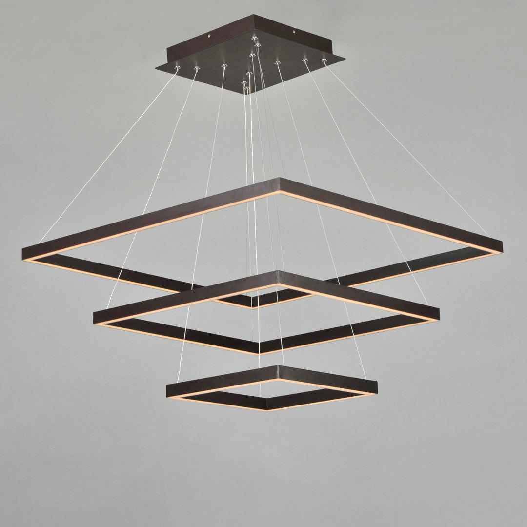 Quad - 3 Tier LED Chandelier