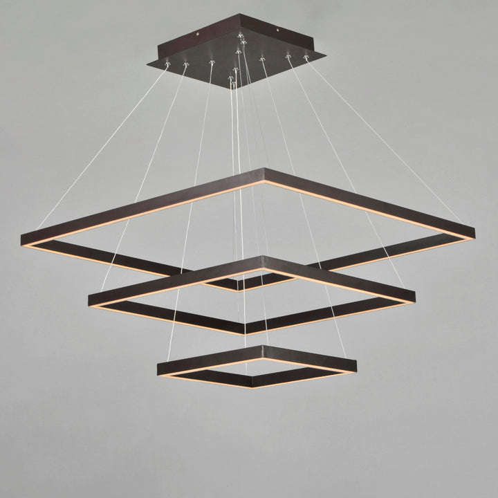 Quad - 3 Tier LED Chandelier