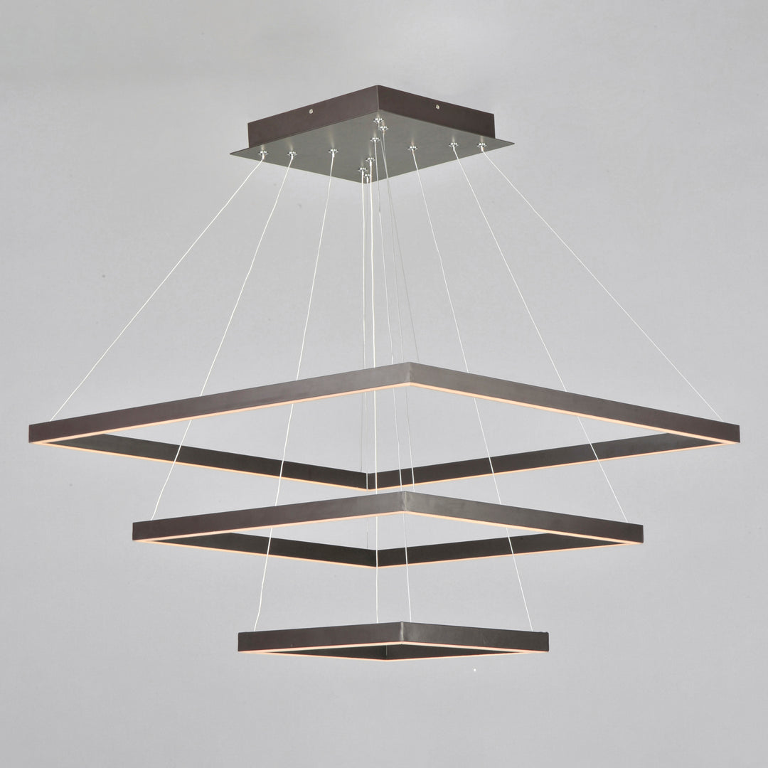 Quad - 3 Tier LED Chandelier